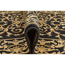 Teppich 'Chiara' creme/schwarz 160 x 235 cm