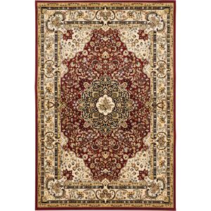 Teppich 'Chiara' creme/rot 80 x 150 cm