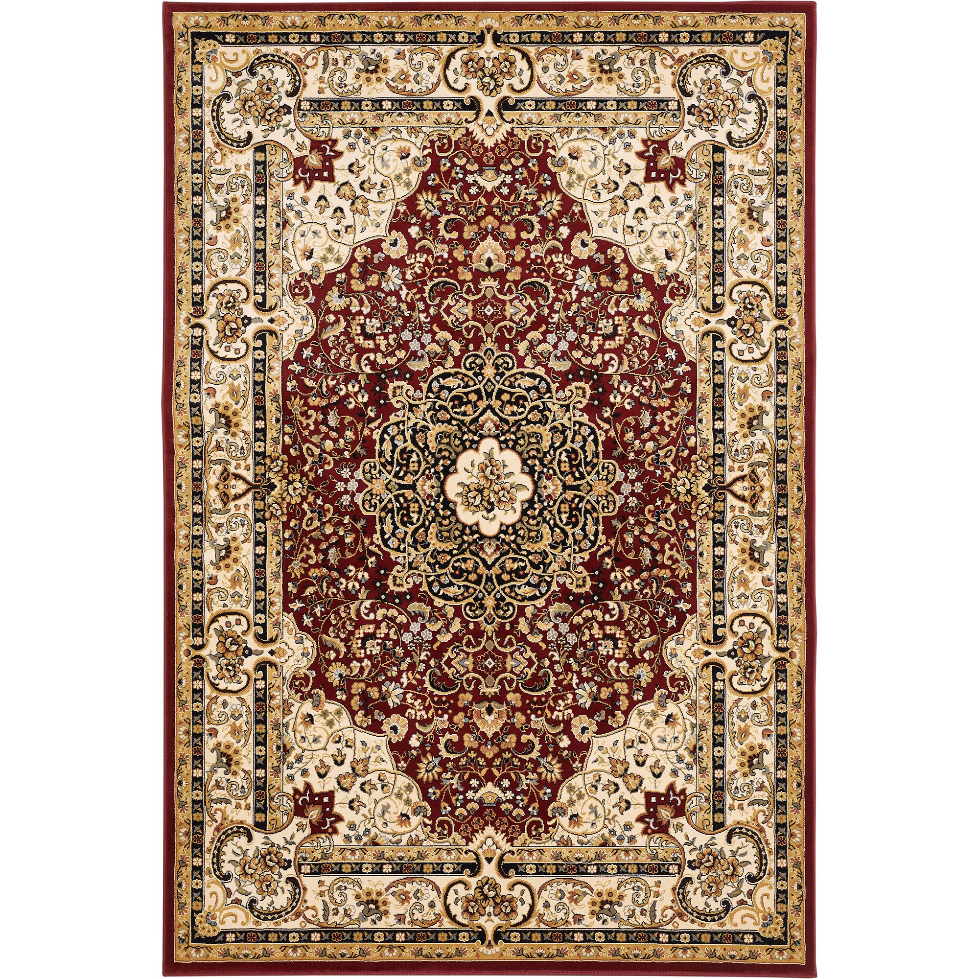 Teppich Chiara creme-rot 160 x 235 cm