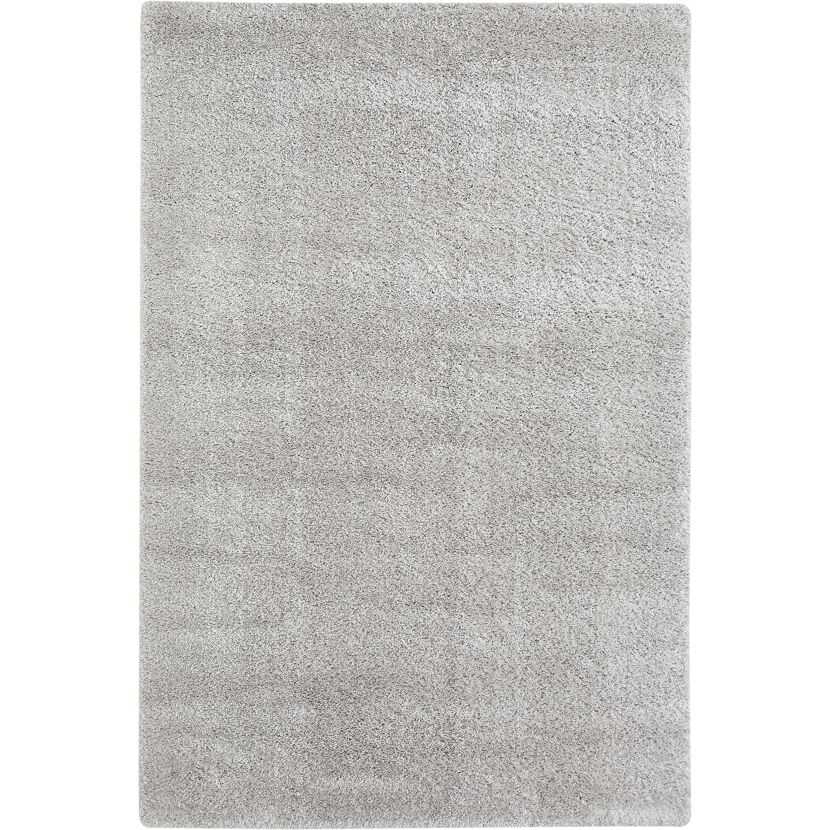 Hochflor Teppich Fen, grau, 160 x 230 cm