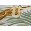 Teppich 'Lorella' Giraffe mehrfarbig 160 x 230 cm
