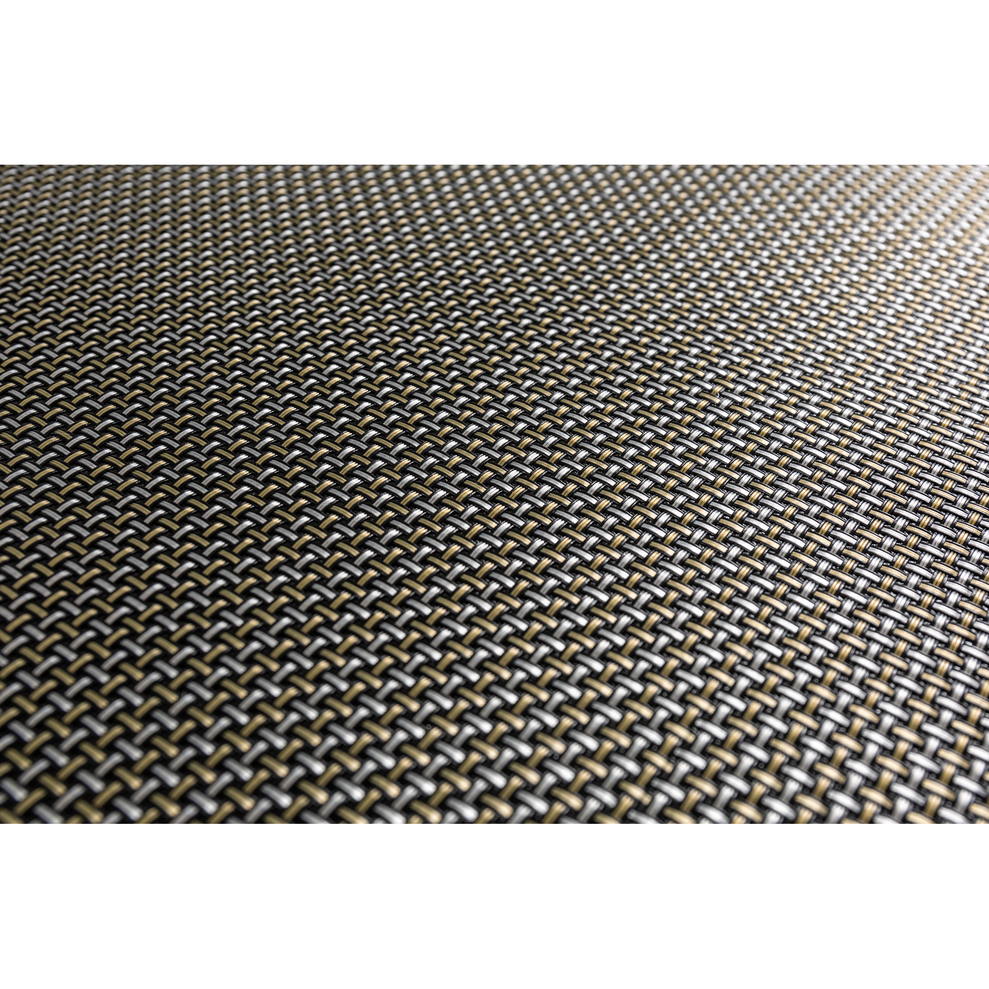 Teppich 'Evita' schwarz metallic 90 x 250 cm