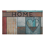 Verkleinertes Bild von Fußmatte 'Gino' Home/Herz mehrfarbig 45 x 75 cm