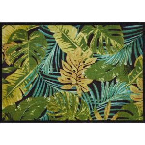 Fußmatte 'Ademaro' Dschungel grün 50 x 70 cm