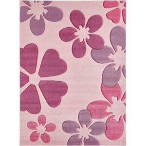 Teppich 'Lionella' light pink 115 x 60 cm