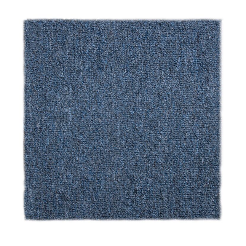 Blauer Teppichboden