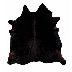 Rinderfell 'Pepe' schwarz 205 x 180 cm