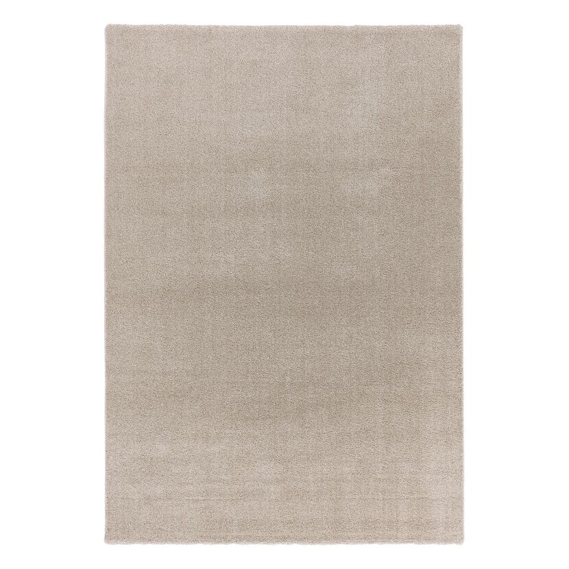 Beiger Hochflor-Teppich