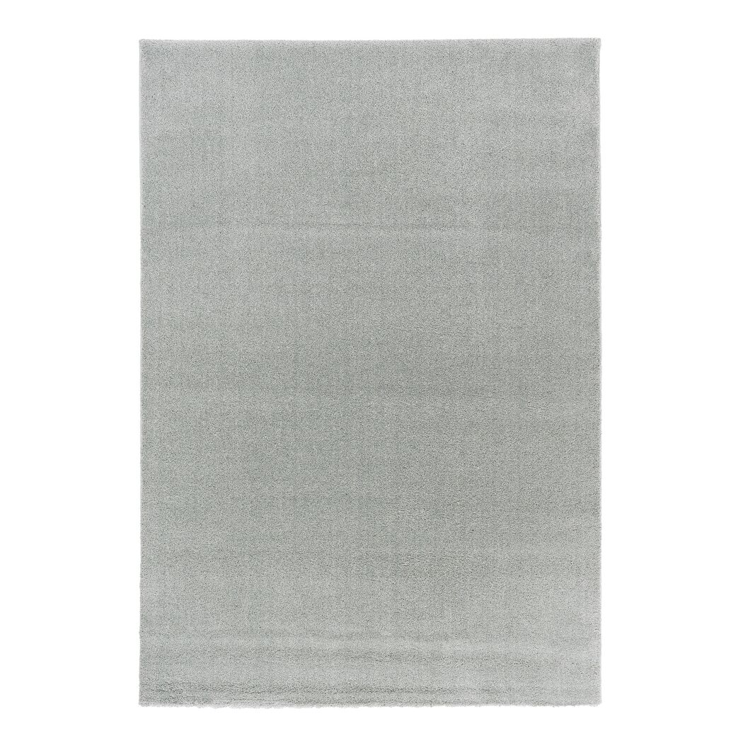 Hellblauer Teppich