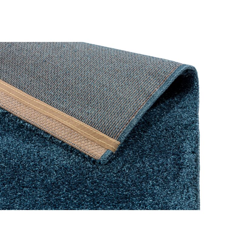 Blauer Teppich Nahaufnahme
