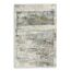 Abstrakter Teppich in Grau und Beige
