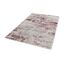 Beiger Teppich mit rotem Muster