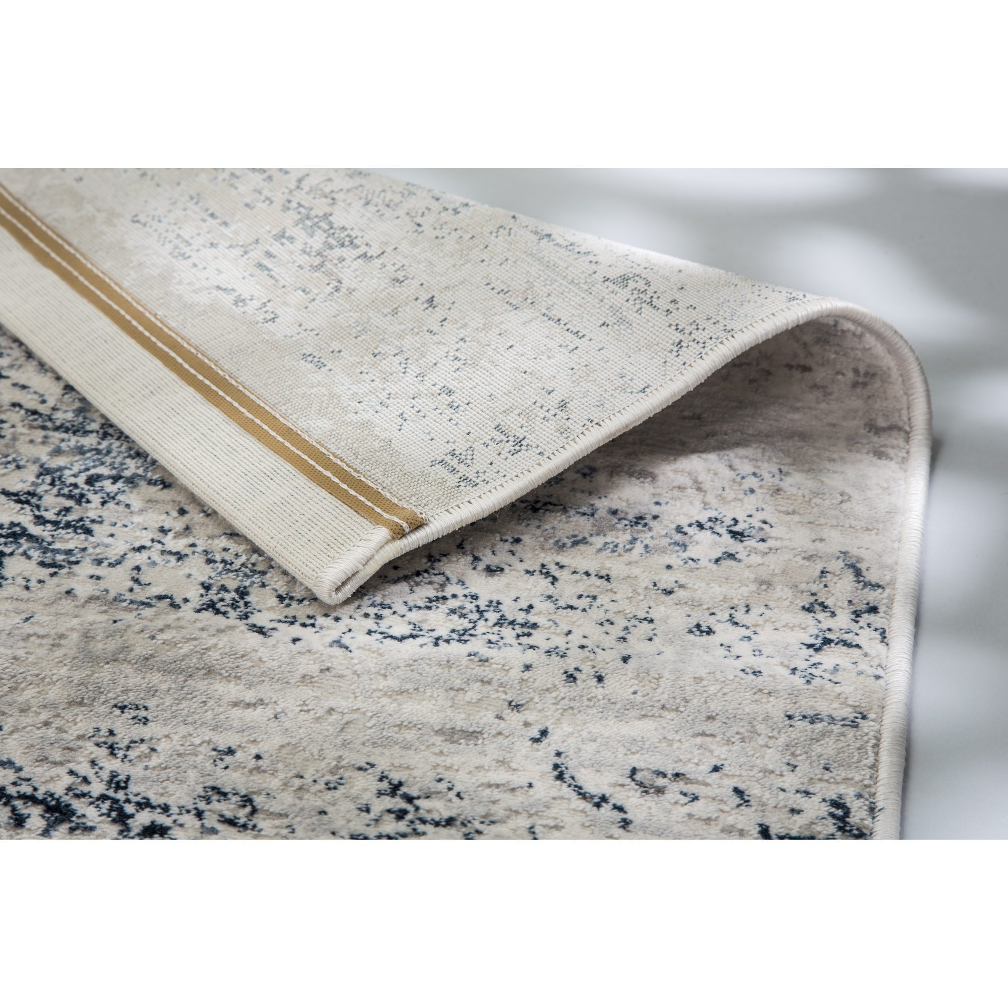 Teppich 'Antea' blau/creme Vintage 133 x 190 cm + product picture