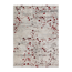 Teppich 'Antea' Blumen rot 133 x 190 cm