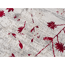 Teppich 'Antea' Blumen rot 133 x 190 cm