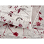 Teppich 'Antea' Blumen rot 133 x 190 cm