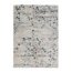 Teppich 'Antea' Blumen blau 133 x 190 cm