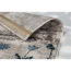 Teppich 'Antea' Blumen blau 160 x 230 cm