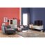 Modernes Wohnzimmer mit großem Sofa
