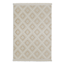 In-& Outdoor-Teppich 'Summer' beige Quadrate 80 x 150 cm