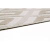 Beiger Teppich mit geometrischem Muster
