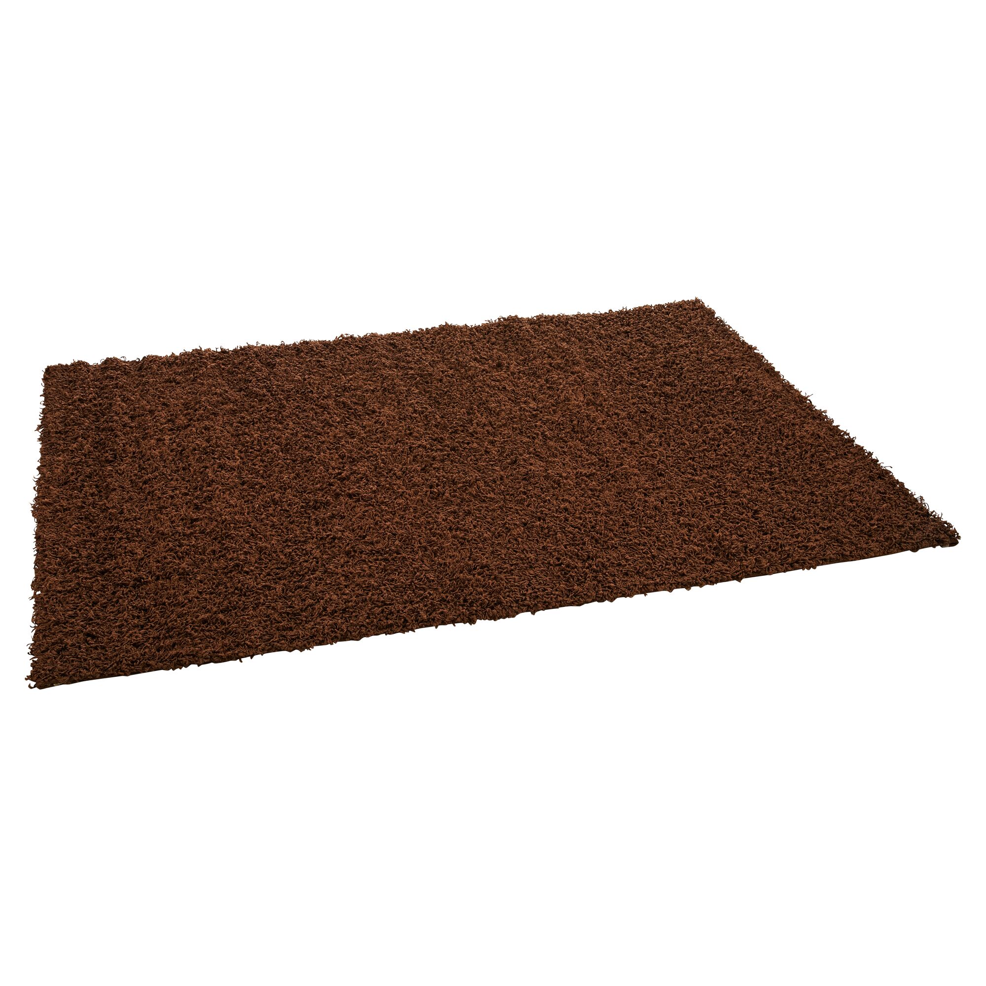 Brauner Hochflor-Teppich 'Avignon'