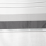 Verkleinertes Bild von Ösenschal mit Querstreifen schwarz-silber
