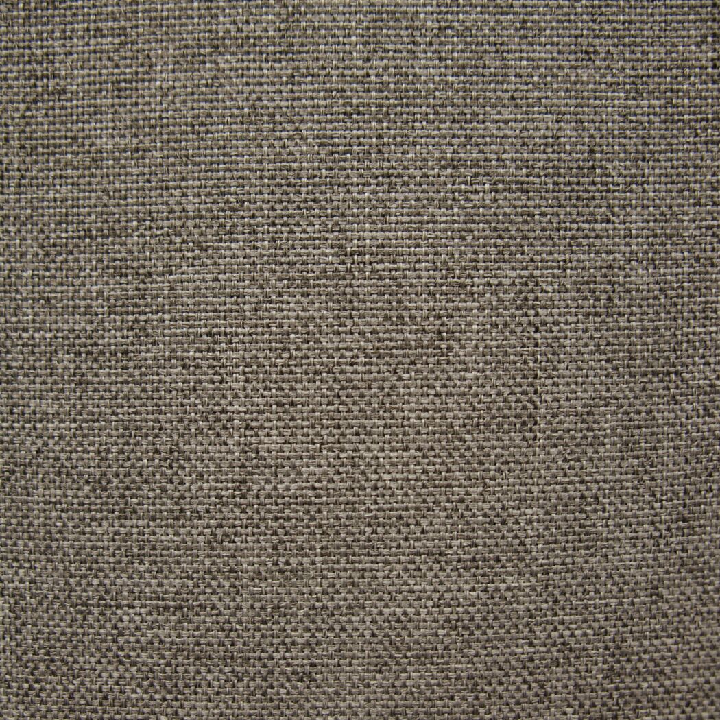 Brauner Ösenschal Lino, Nahaufnahme des Stoffes