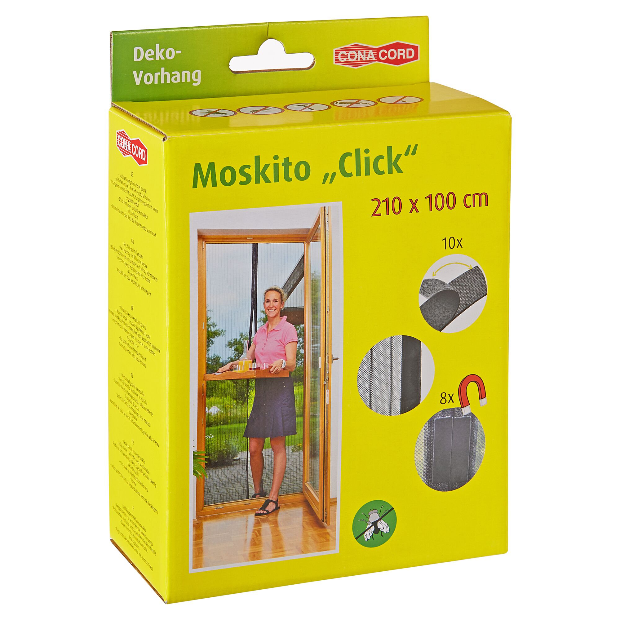 CONA CORD Moskito "Click" Türvorhang Verpackung