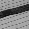 Schwarzes Fliegengitter mit Magnetverschluss