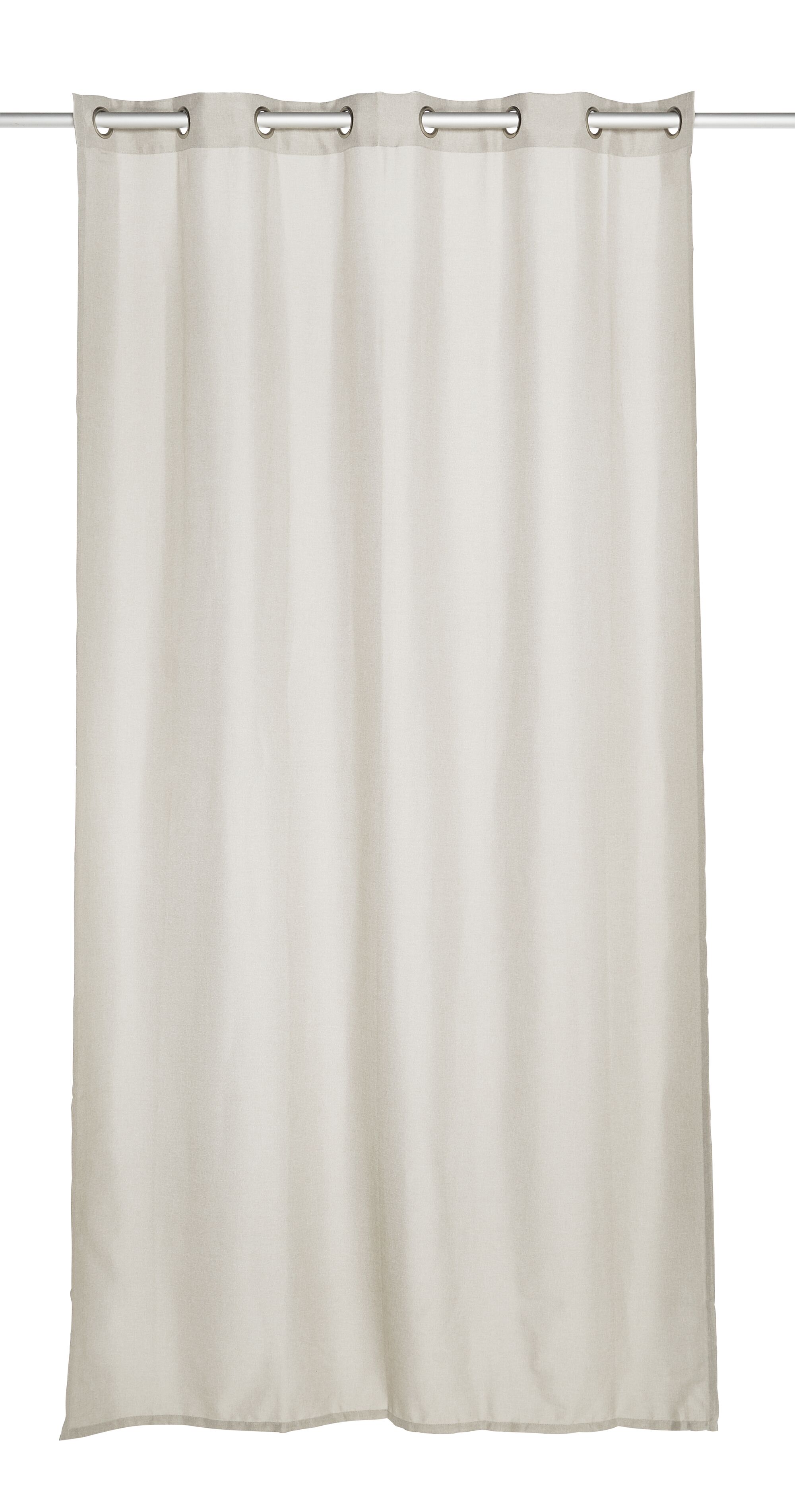 Beigefarbener Ösenschal Lino