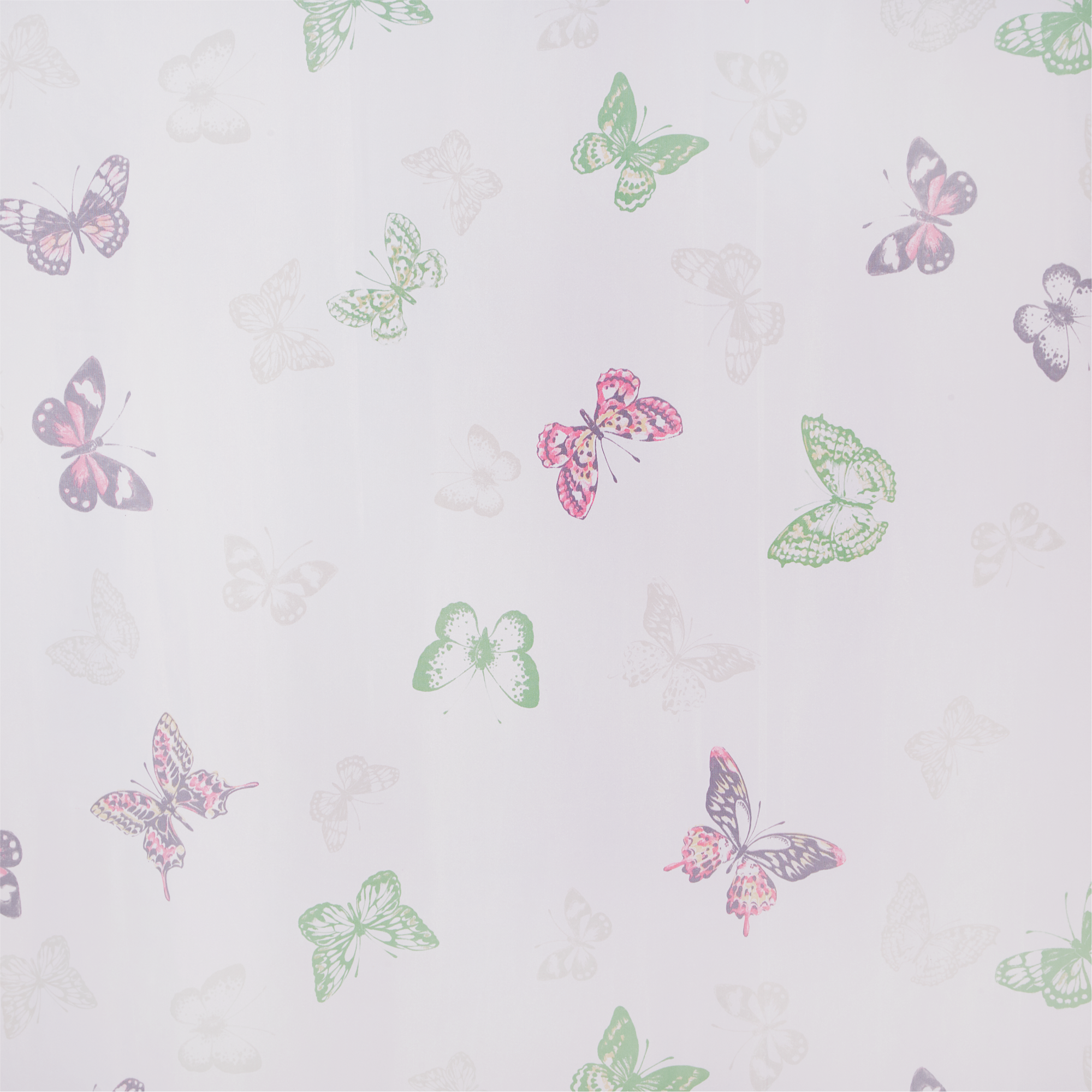 Schlaufenschal Schmetterlinge weiß/bunt 140 x 255 cm + product picture