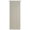Schlaufenschal 'Liem' Uni beige 140 x 255 cm