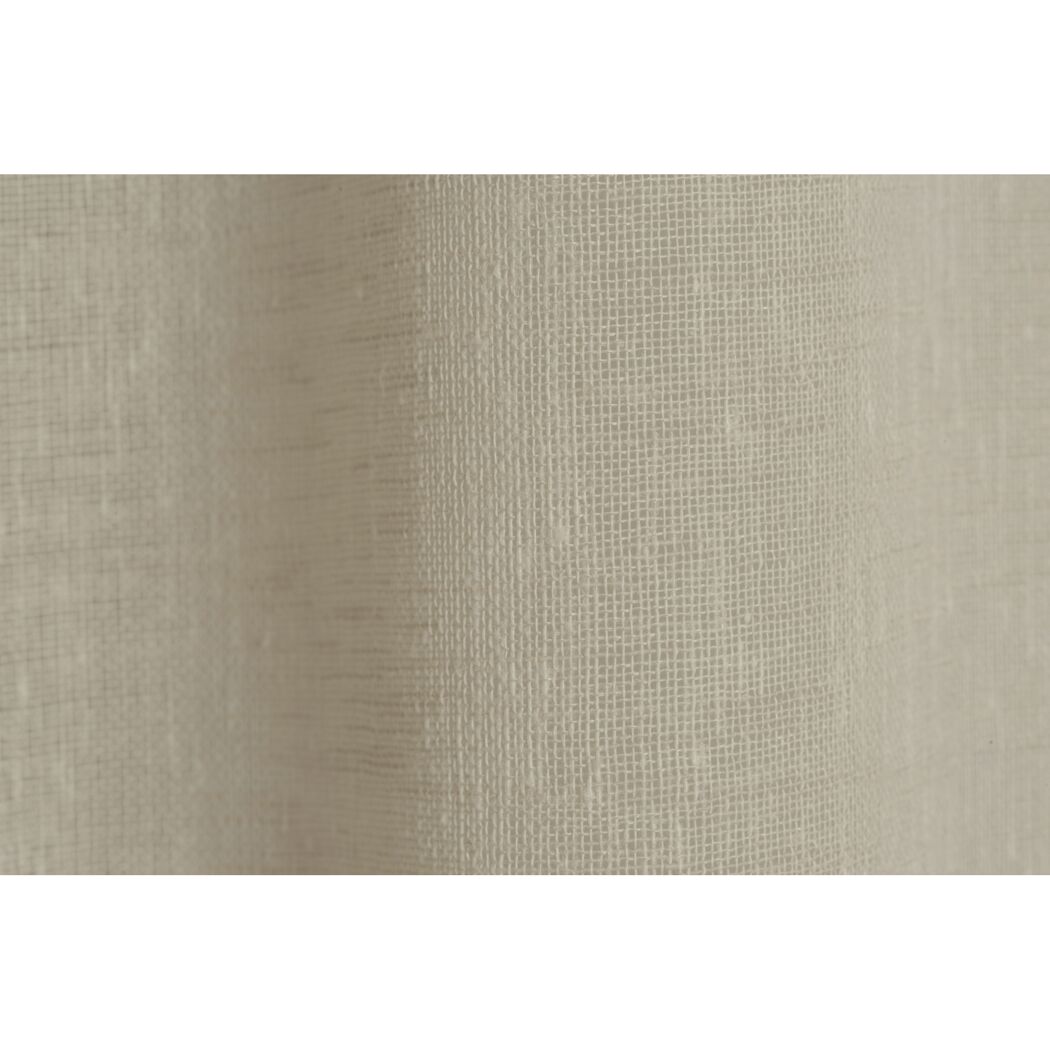 Schlaufenschal 'Liem' Uni beige 140 x 255 cm