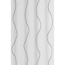 Verkleinertes Bild von Schlaufenschal 'Curve' Effekt-Voile grau-weiß bedruckt 140 x 255 cm