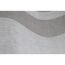Ösenschal 'Malmö' Leinenoptik grau-weiß 140 x 255 cm