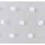 Verkleinertes Bild von Schlaufenschal 'Dolly' Fluffy Dots weiß 140 x 255 cm