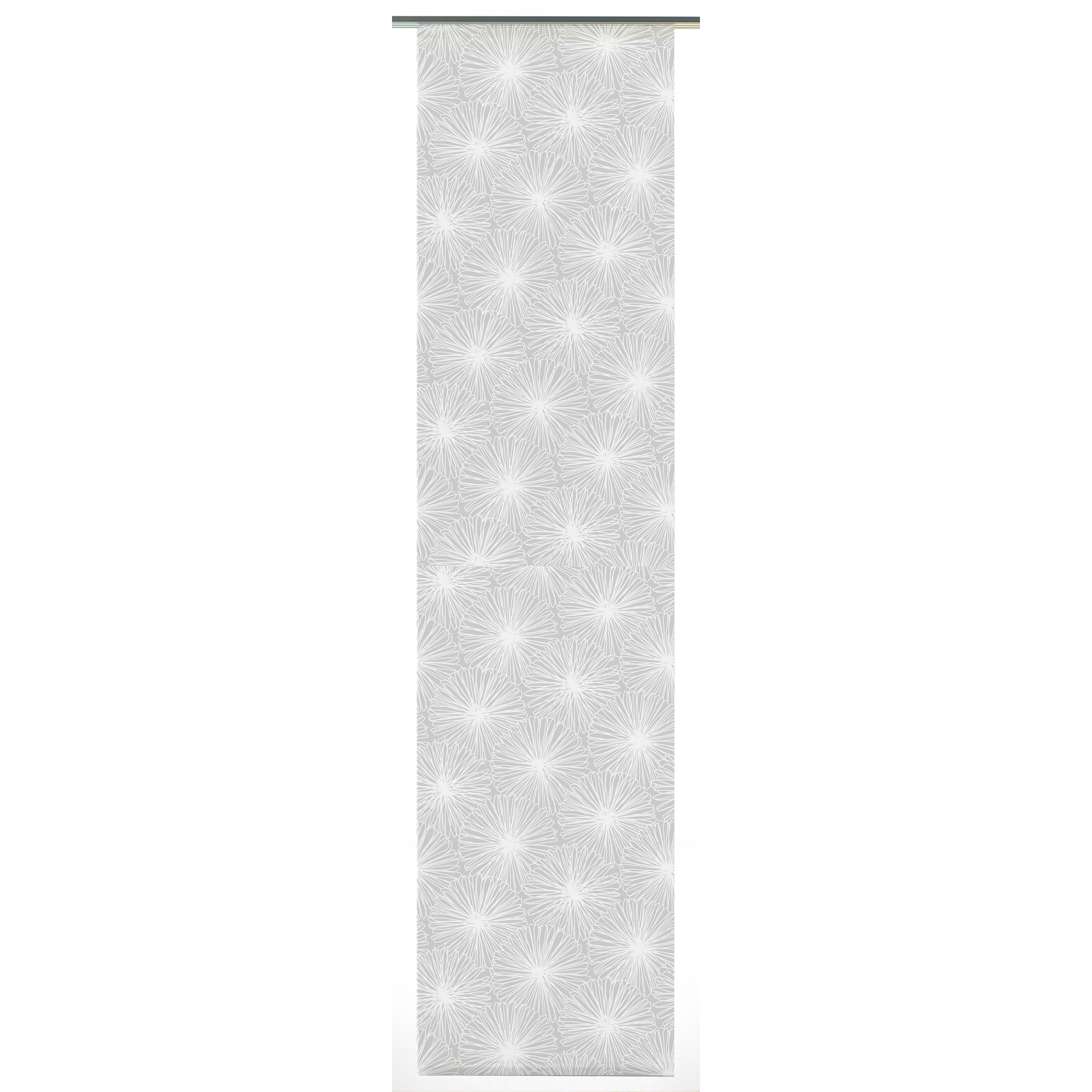 Flächenvorhang 'Bloomy' 60 x 245 cm, weiß + product picture