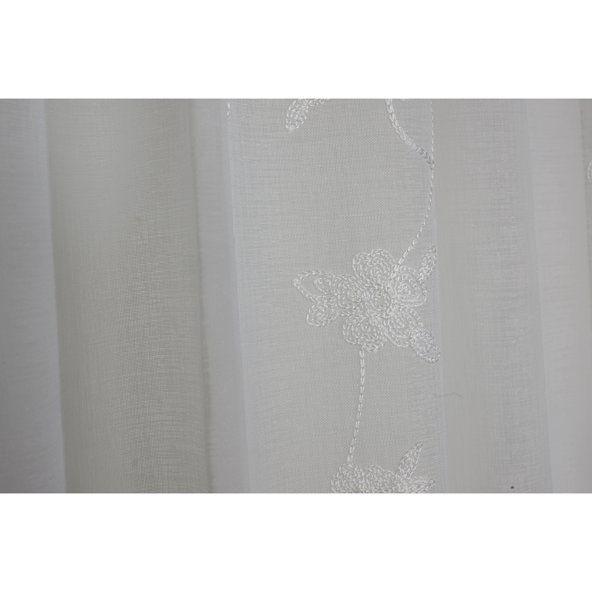 Schlaufenbandschal 'Malea' weiß 135 x 255 cm + product picture