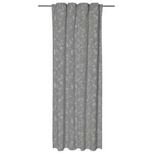 Schlaufenbandschal 'Yuna' grau-weiß 140 x 255 cm