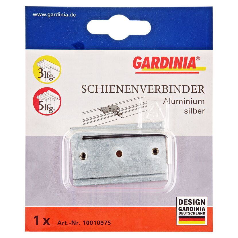 Gardina Schienenverbinder Aluminium Silber