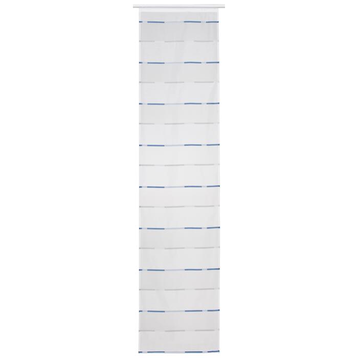 elbersdrucke schiebevorhang calypso blau grau