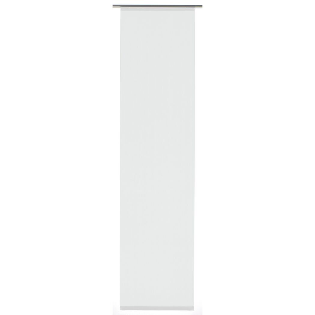 Flächenvorhang 'Entry' weiß 60 x 245 cm