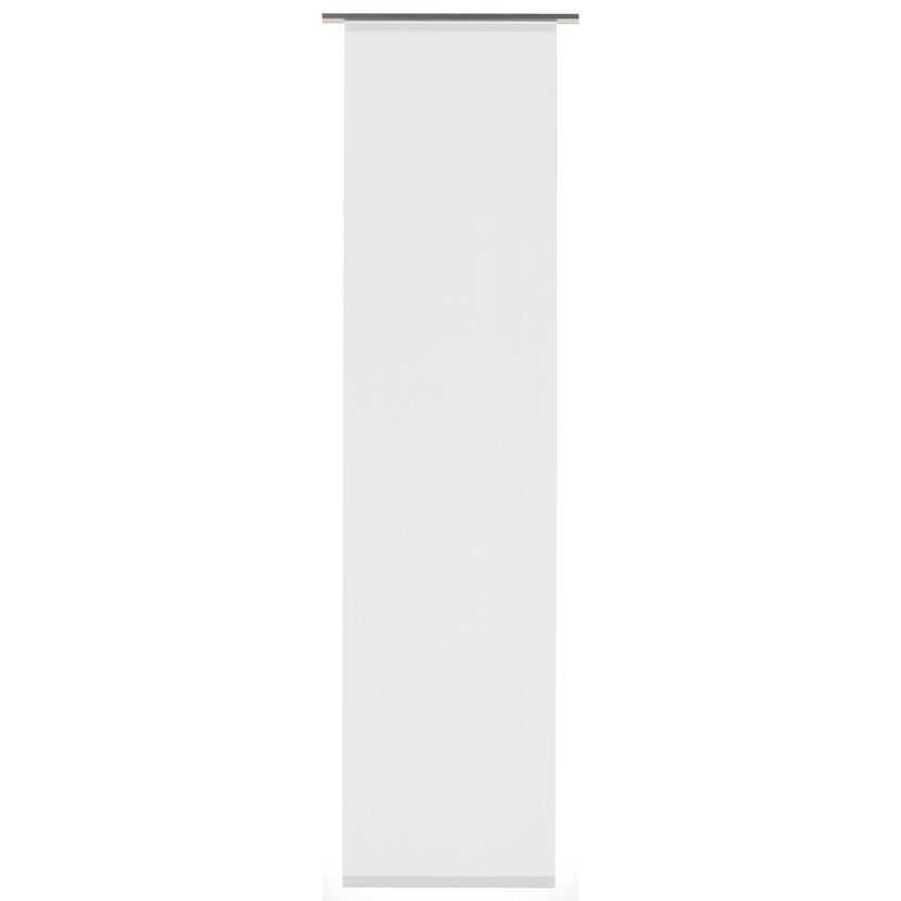 Flächenvorhang 'Entry' weiß 60 x 245 cm