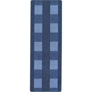 Teppich 'Dijon' blau 67 x 200 cm