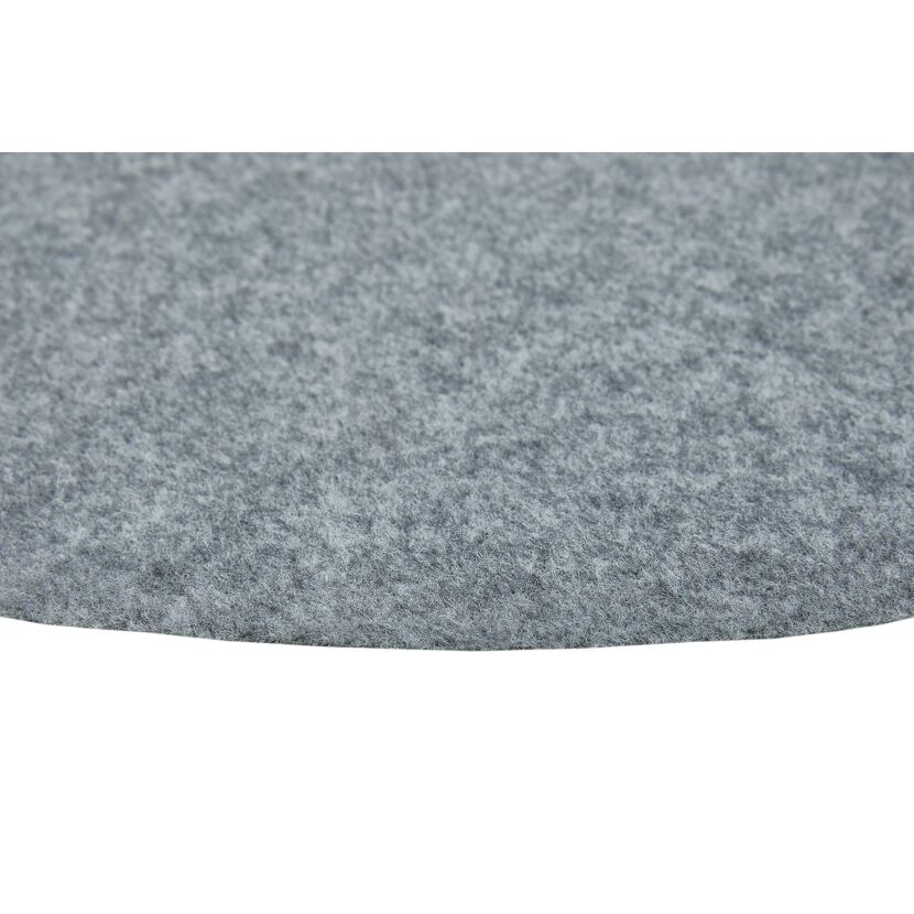 Kunstrasen 'Liam' mit Drainage 130 x 130 cm x 2 mm grau
