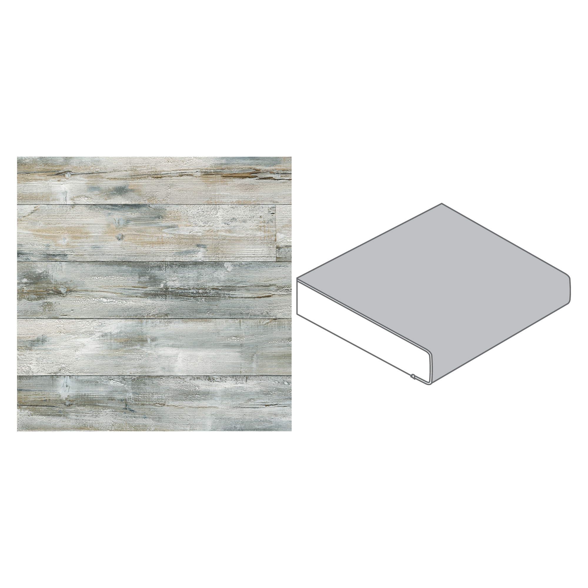 Küchenarbeitsplatte "Cottage Planks" Spanplatte 4100 x 600 x 39 mm + product picture