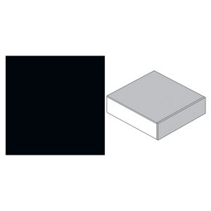 Küchenarbeitsplatte unifarben schwarz Spanplatte 4100 x 600 x 39 mm