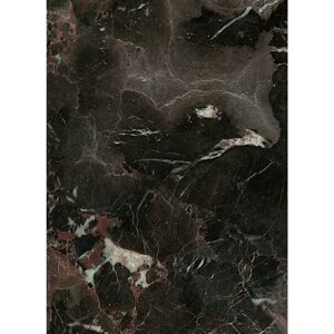 Dekorkanten "GetaLit flex" Marmor Imperial dunkelbraun 650 x 44 x 0,3 mm 2 Stück