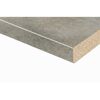 Arbeitsplatte 'Marmor de Mazi' grau 2750 x 600 x 38 mm